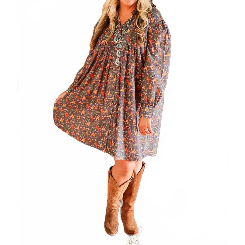 NEW LAYERZ CLOTHING mustang mini dress in navy